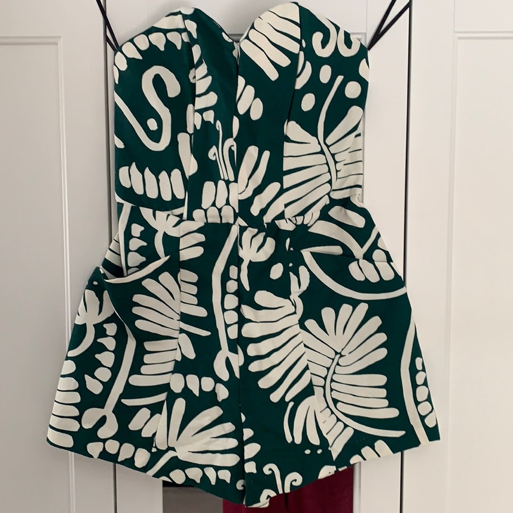 H&M Sweetheart neck halter romper